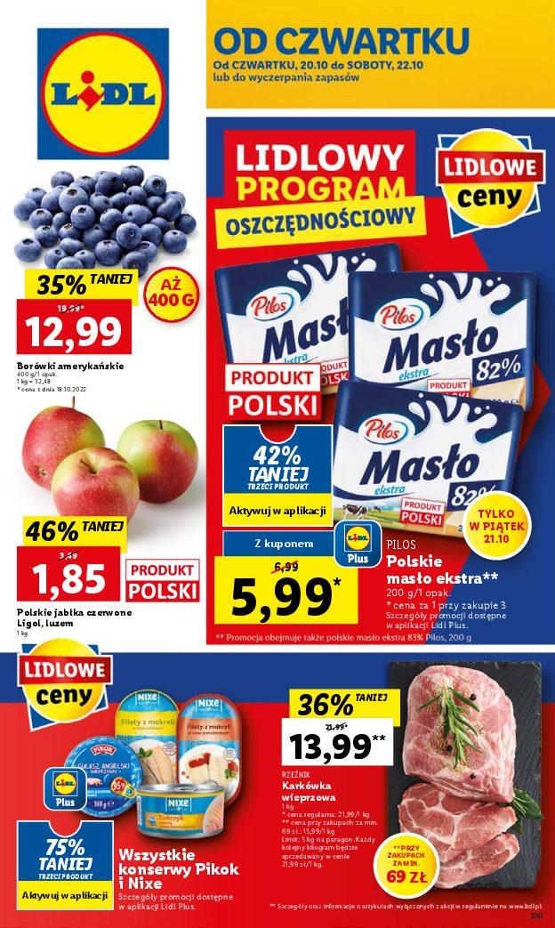 Gazetka promocyjna Lidl str. 1