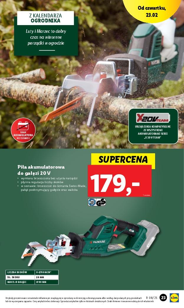 Gazetka promocyjna Lidl str. 23
