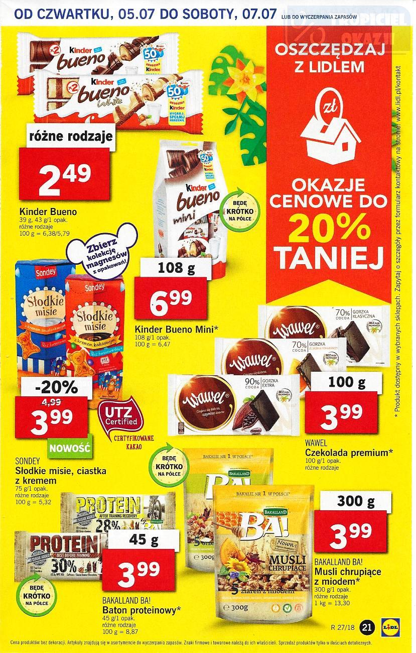 Gazetka promocyjna Lidl str. 21
