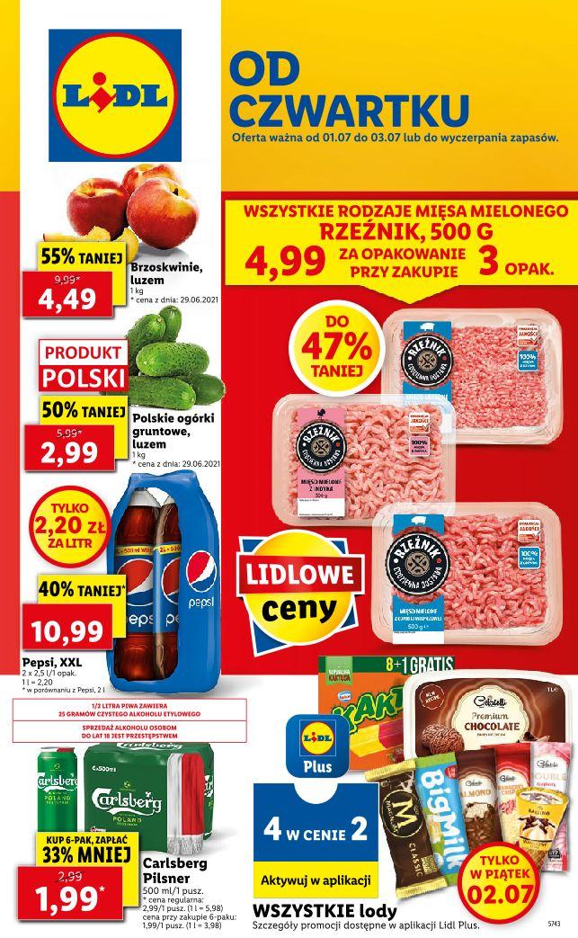 Gazetka promocyjna Lidl str. 1