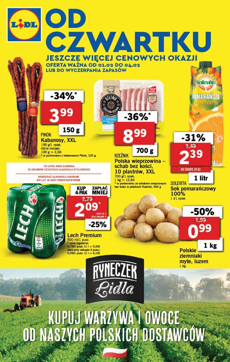 Gazetka promocyjna Lidl str. 1