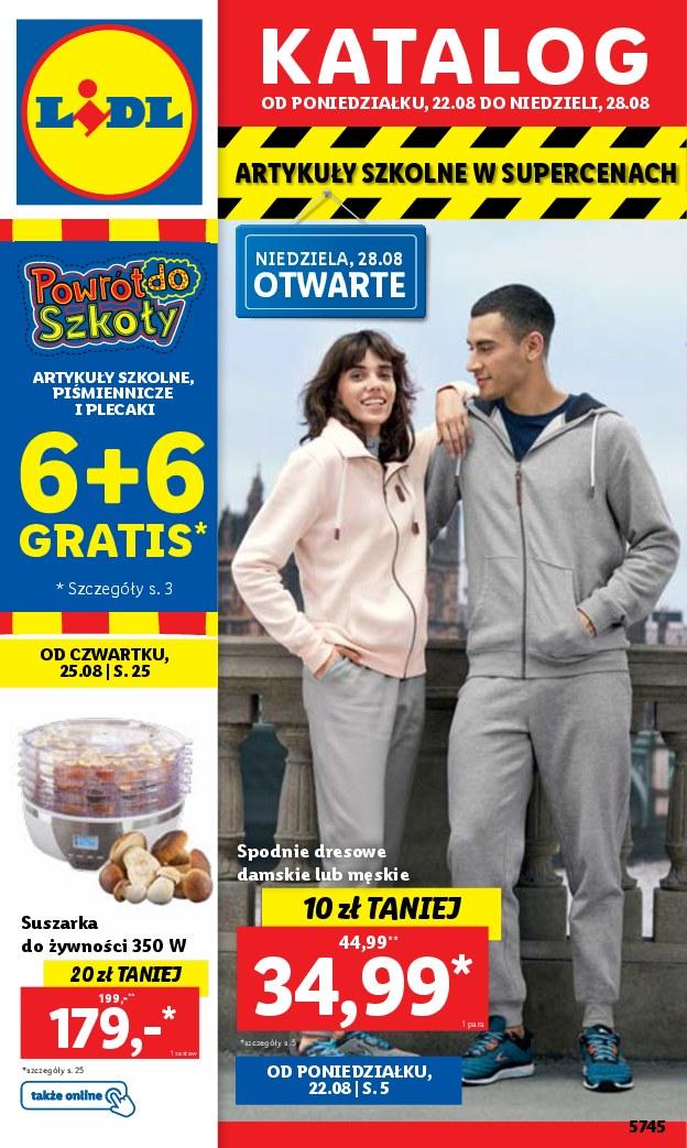 Gazetka promocyjna Lidl str. 1