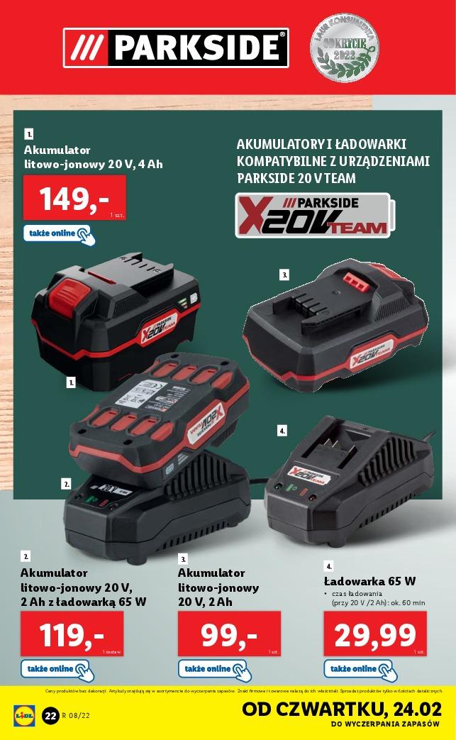 Gazetka promocyjna Lidl str. 22