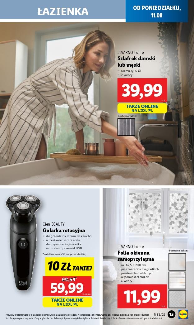Gazetka promocyjna Lidl str. 15