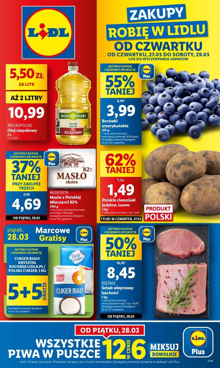 Gazetka promocyjna Lidl str. 1