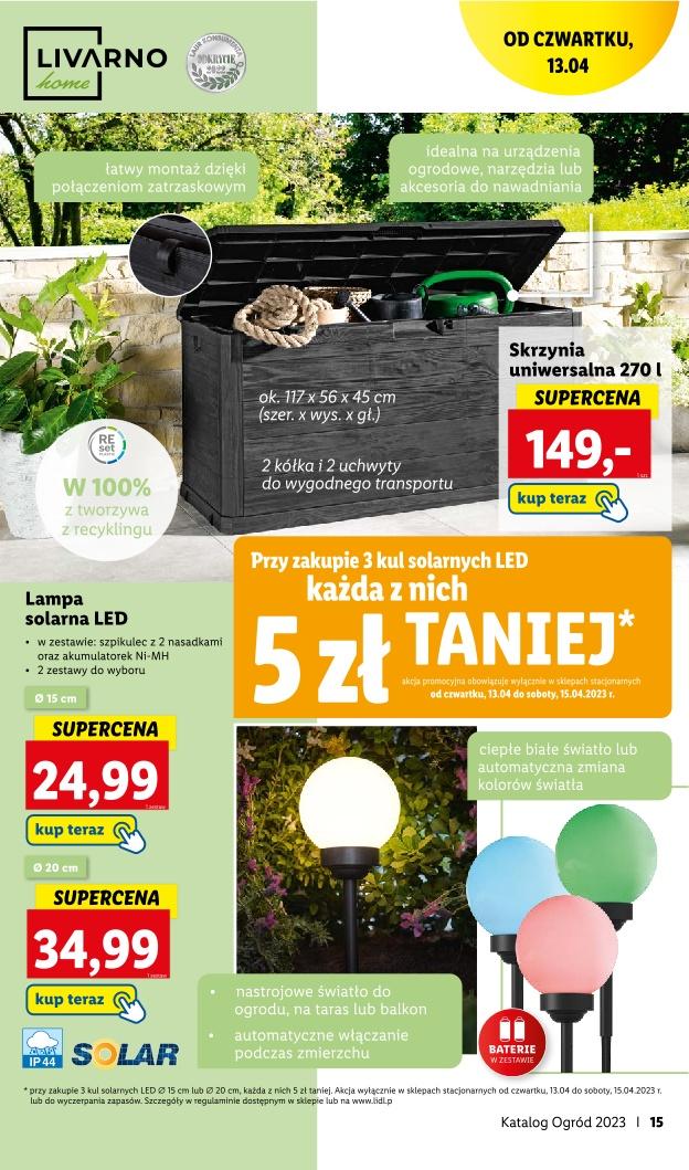Gazetka promocyjna Lidl str. 15