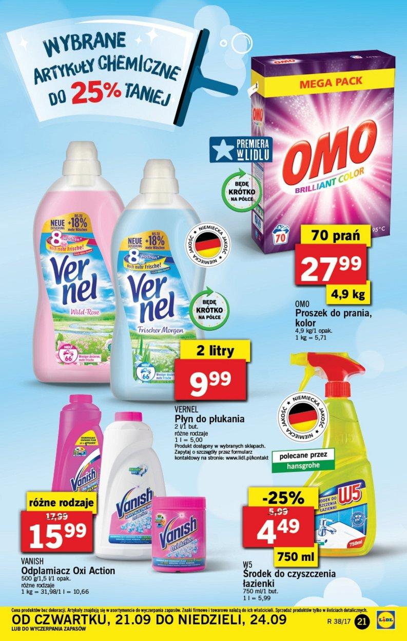 Gazetka promocyjna Lidl str. 21