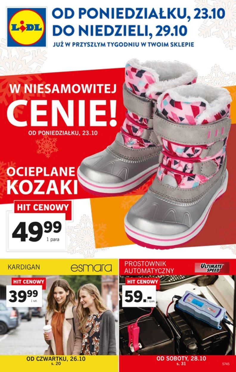 Gazetka promocyjna Lidl str. 1
