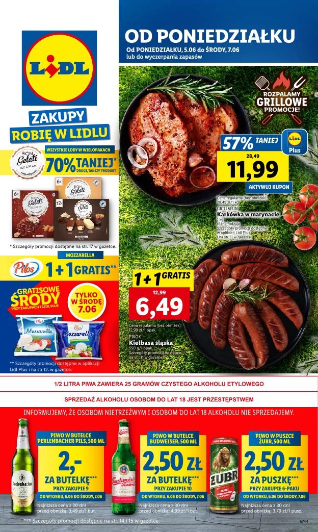 Gazetka promocyjna Lidl str. 1