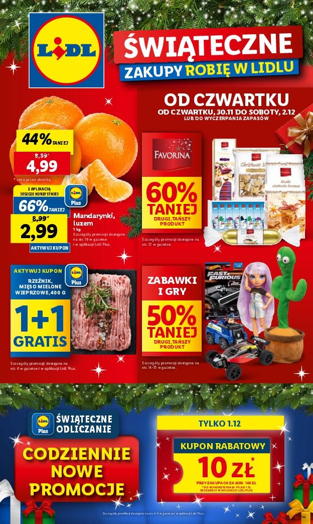 Gazetka promocyjna Lidl str. 1