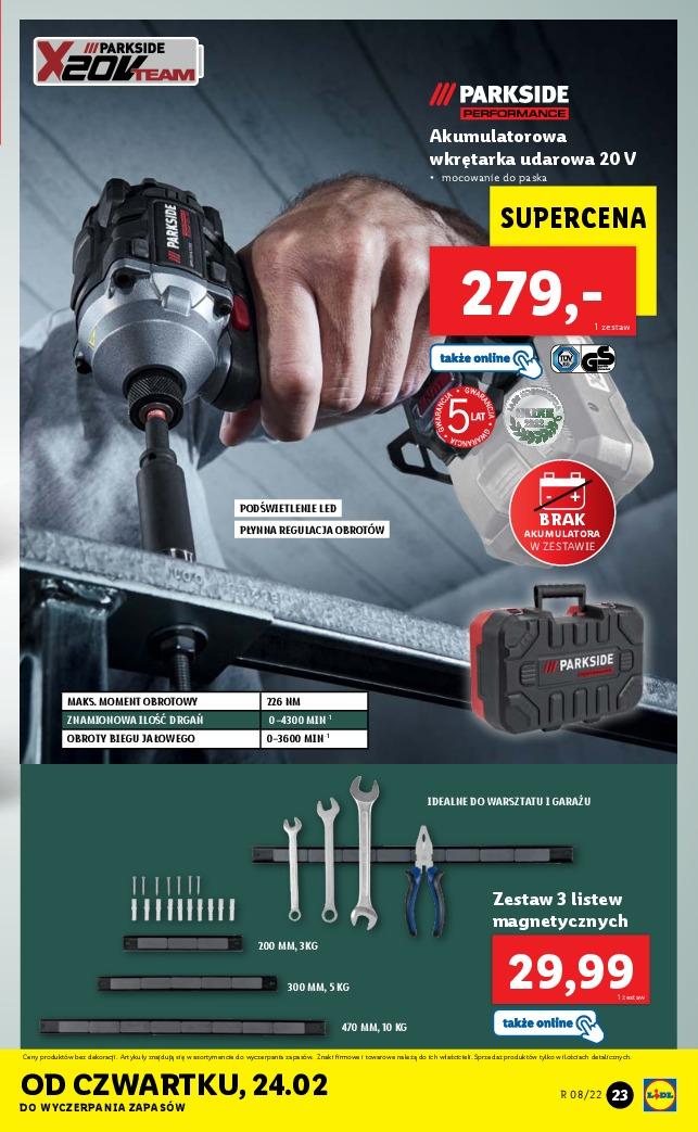 Gazetka promocyjna Lidl str. 23