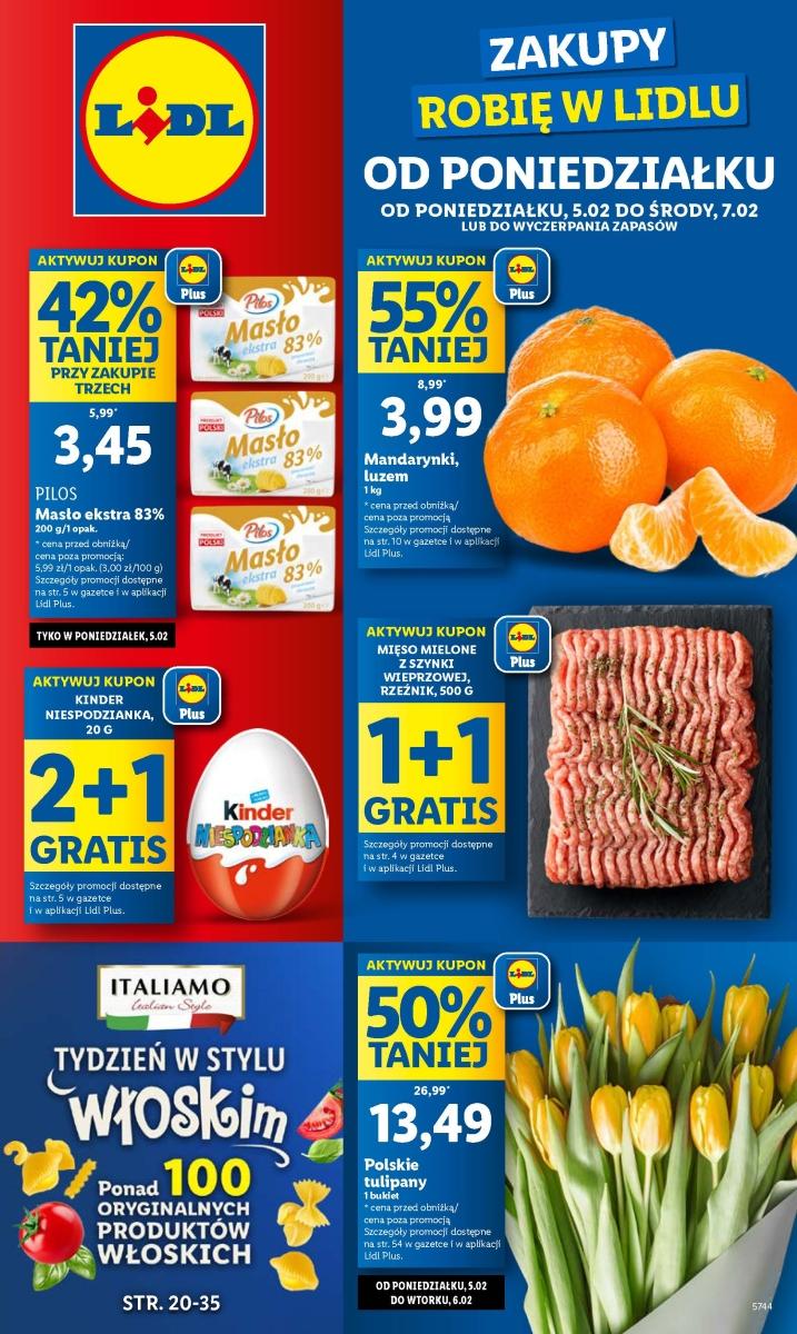 Gazetka promocyjna Lidl str. 1