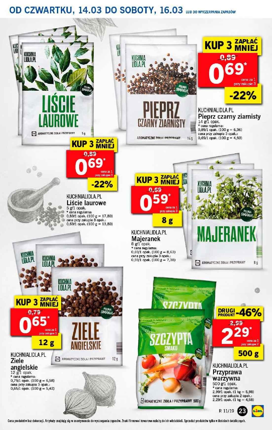 Gazetka promocyjna Lidl str. 23