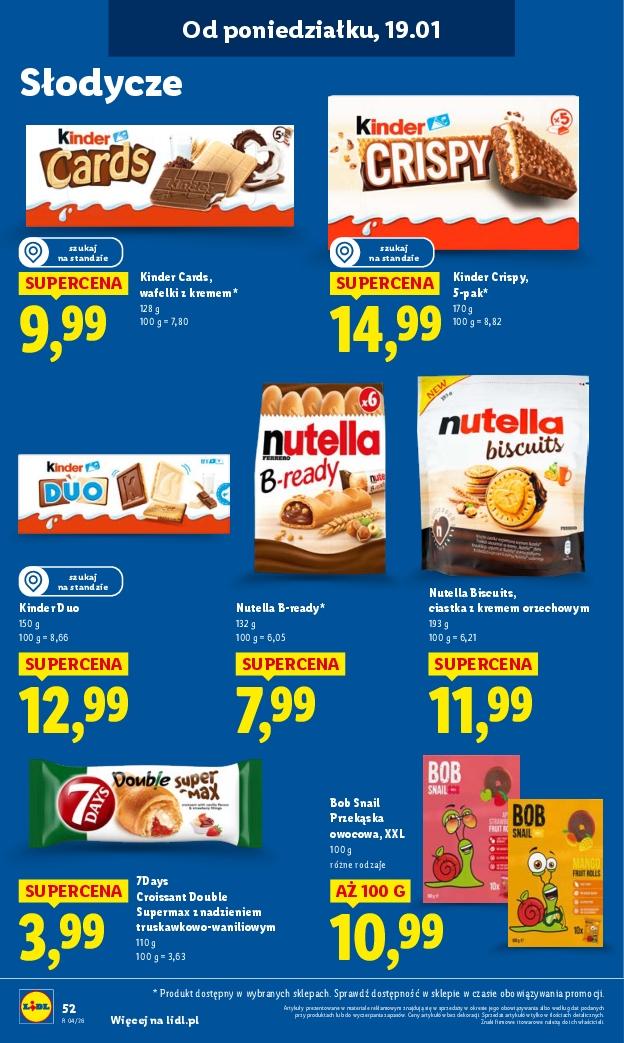Gazetka promocyjna Lidl str. 52