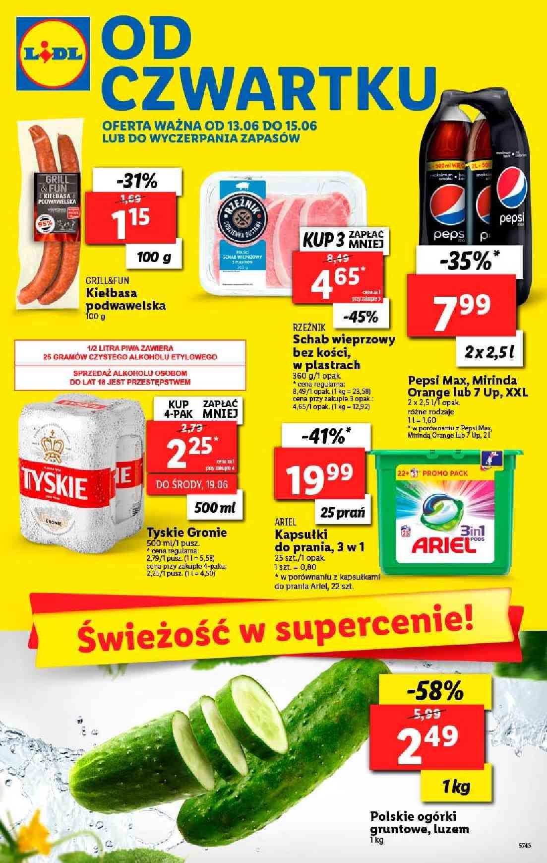 Gazetka promocyjna Lidl str. 1