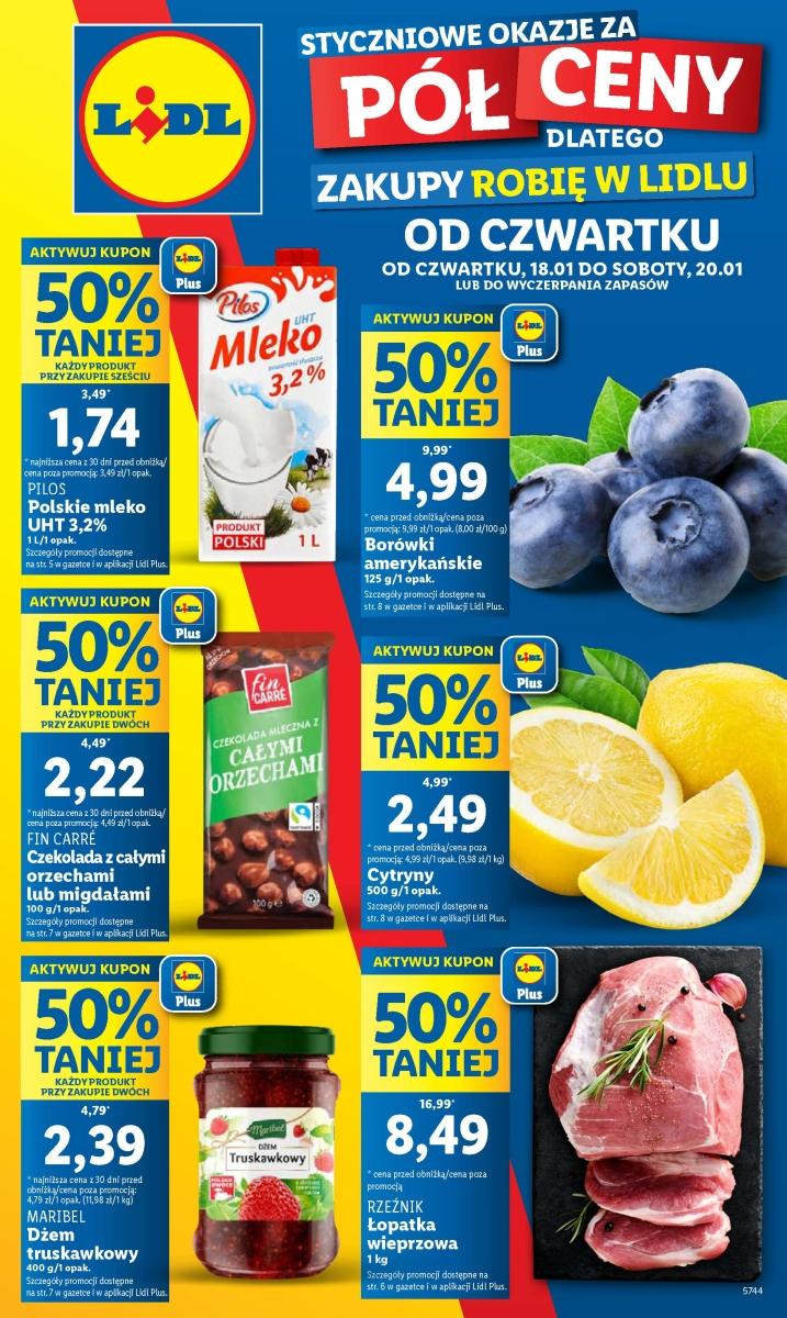 Gazetka promocyjna Lidl str. 1