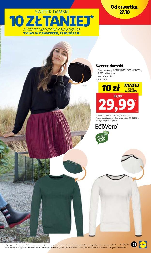 Gazetka promocyjna Lidl str. 21