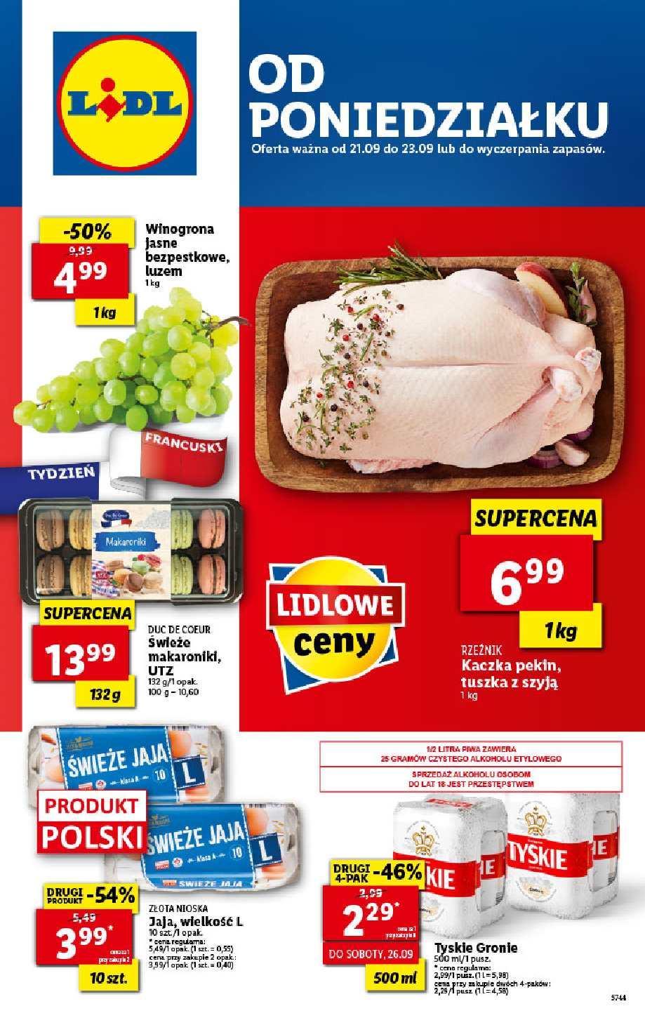 Gazetka promocyjna Lidl str. 1