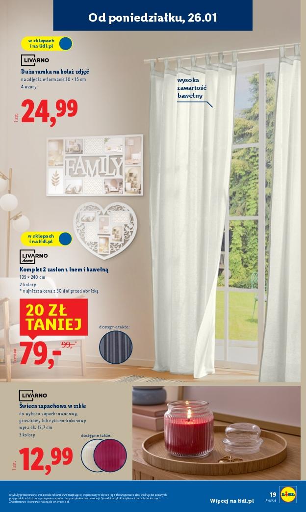Gazetka promocyjna Lidl str. 19
