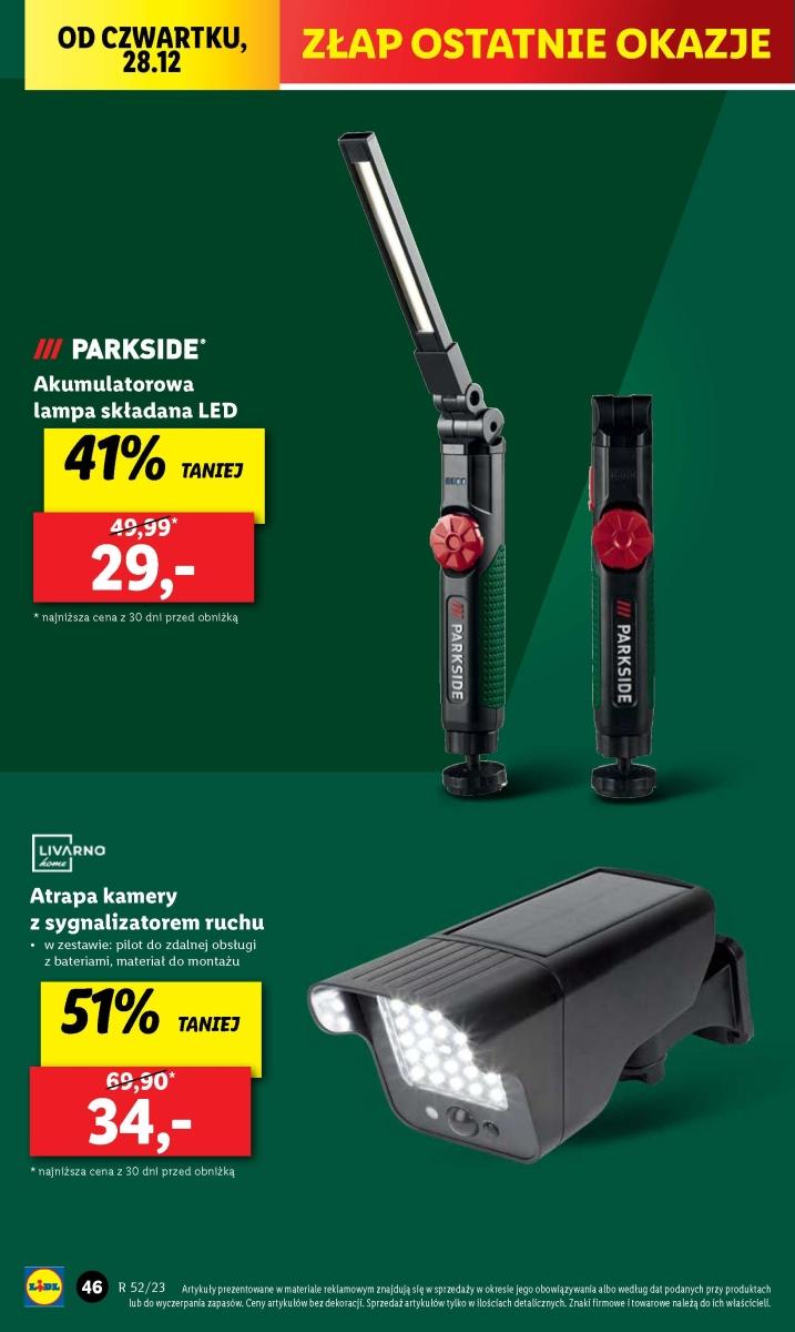 Gazetka promocyjna Lidl str. 48