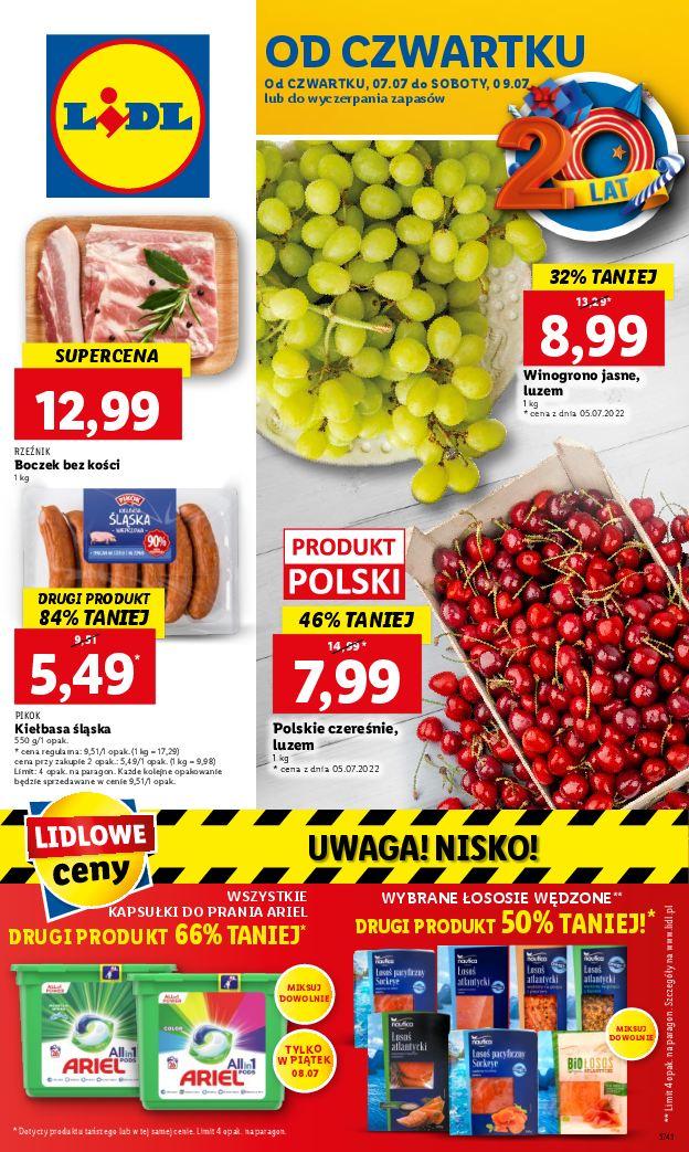 Gazetka promocyjna Lidl str. 1