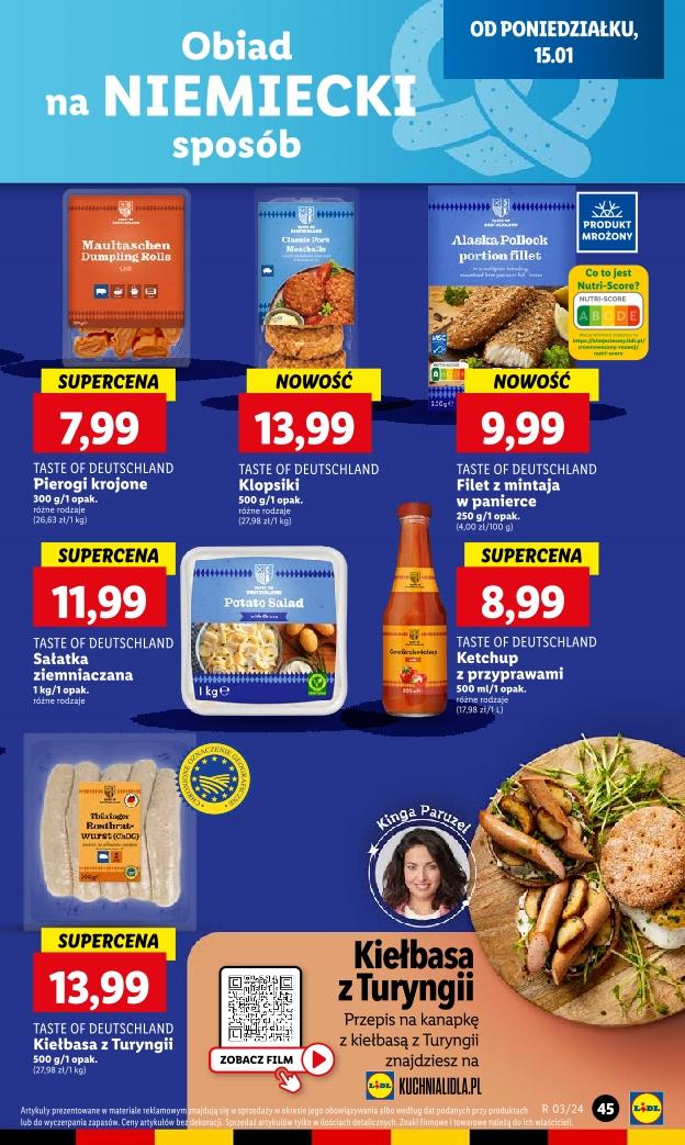 Gazetka promocyjna Lidl str. 45