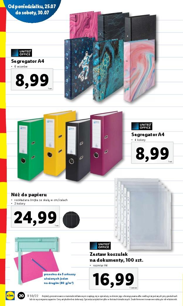 Gazetka promocyjna Lidl str. 20