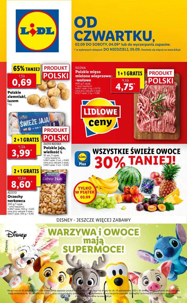 Gazetka promocyjna Lidl str. 1