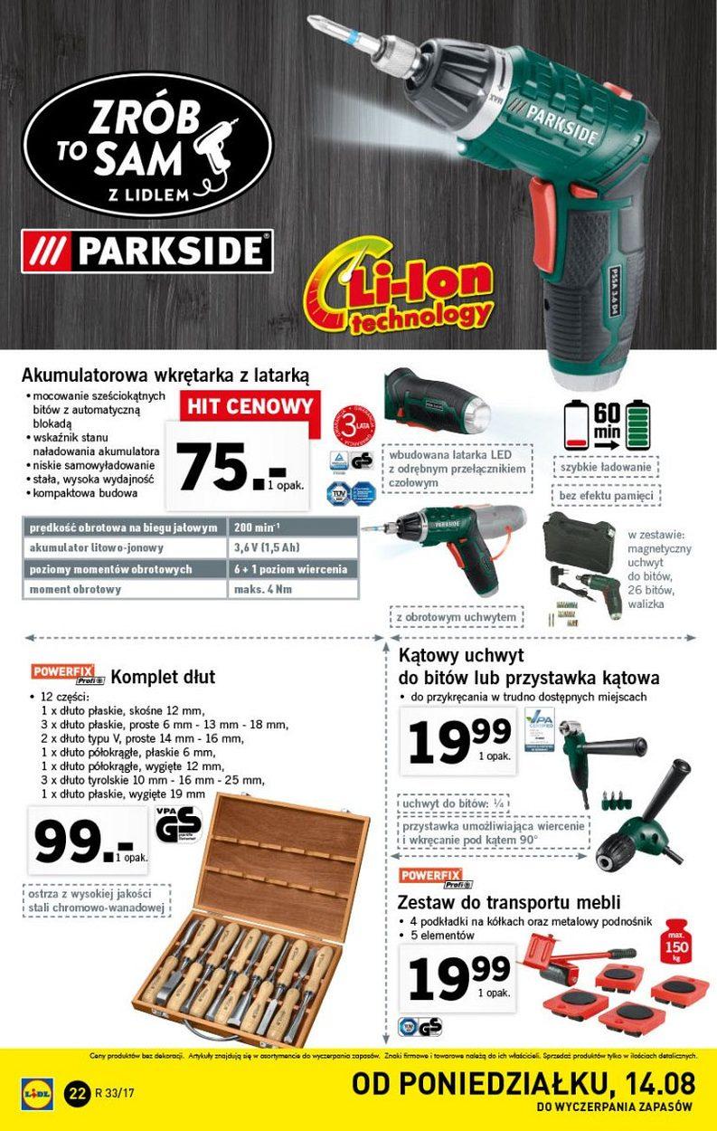 Gazetka promocyjna Lidl str. 22