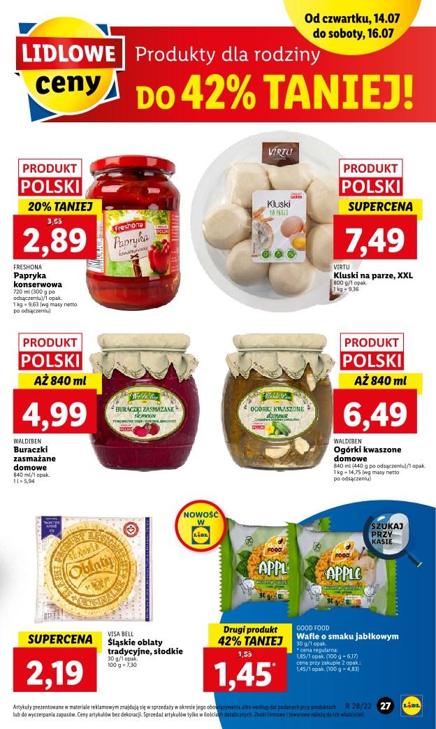 Gazetka promocyjna Lidl str. 27