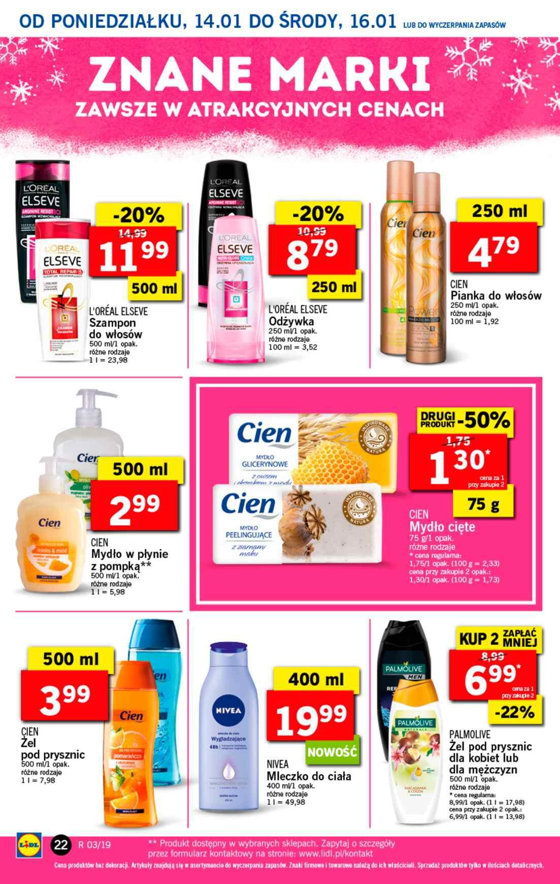 Gazetka promocyjna Lidl str. 22