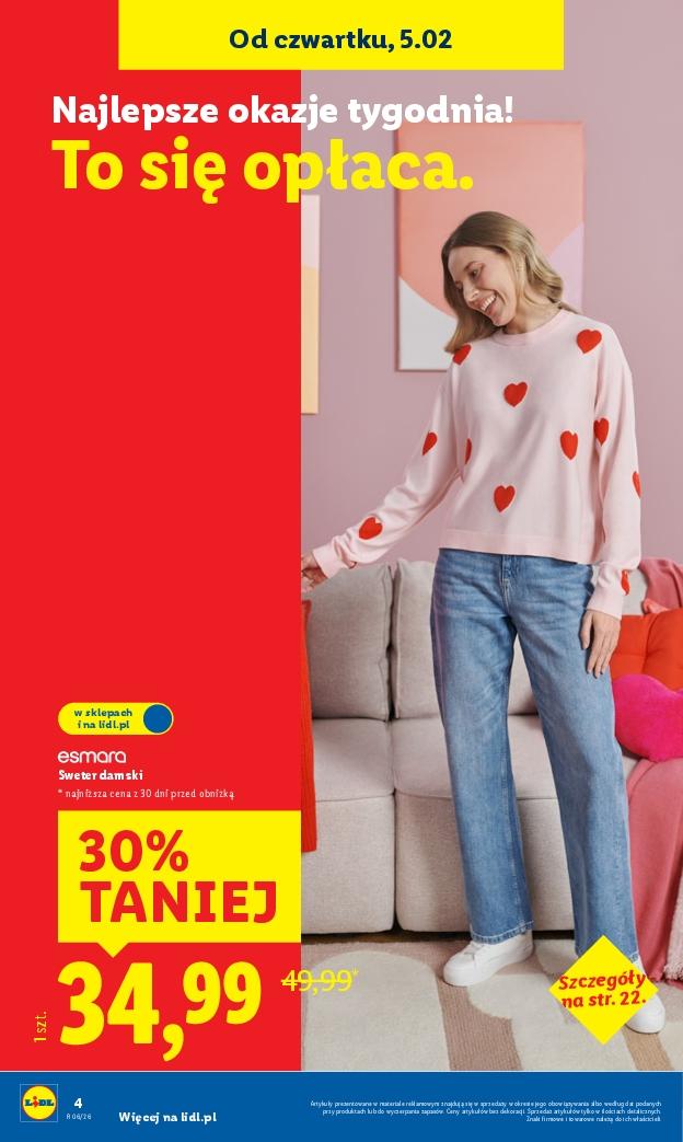 Gazetka promocyjna Lidl str. 4