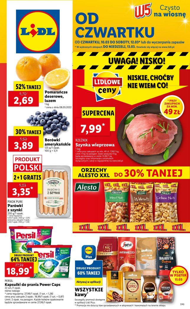 Gazetka promocyjna Lidl str. 1