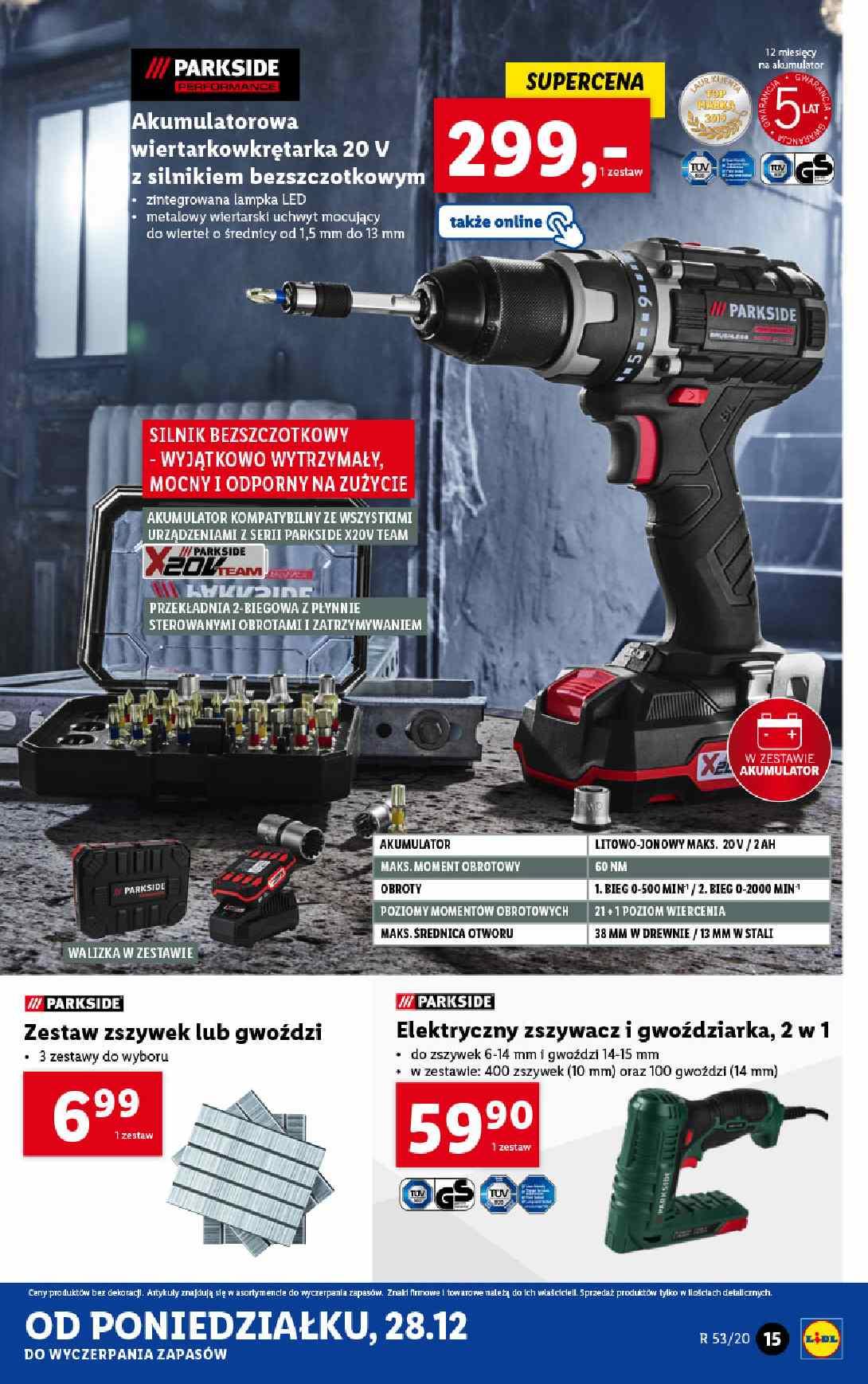 Gazetka promocyjna Lidl str. 15