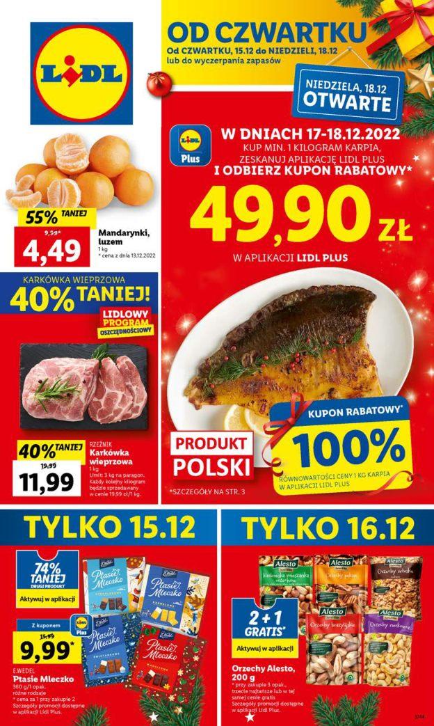 Gazetka promocyjna Lidl str. 1