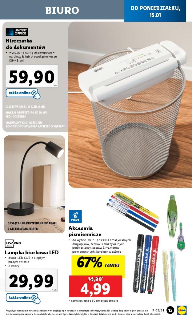 Gazetka promocyjna Lidl str. 15