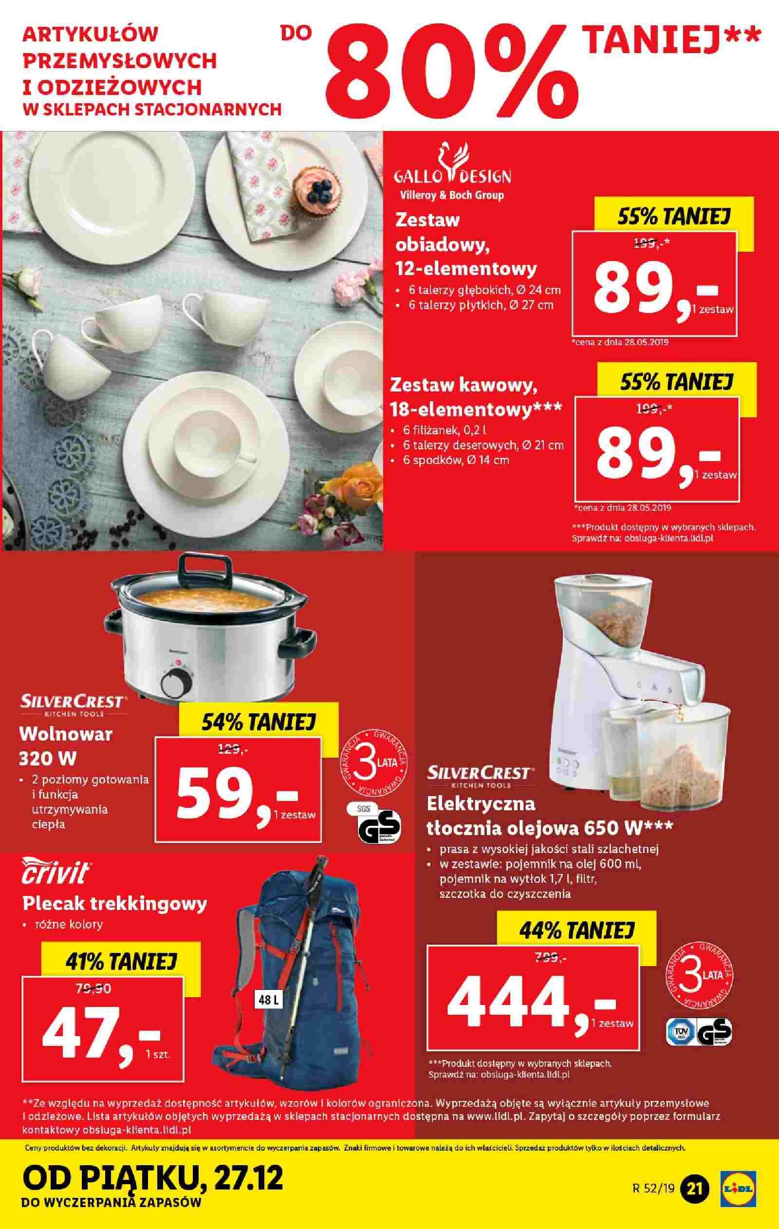 Gazetka promocyjna Lidl str. 21