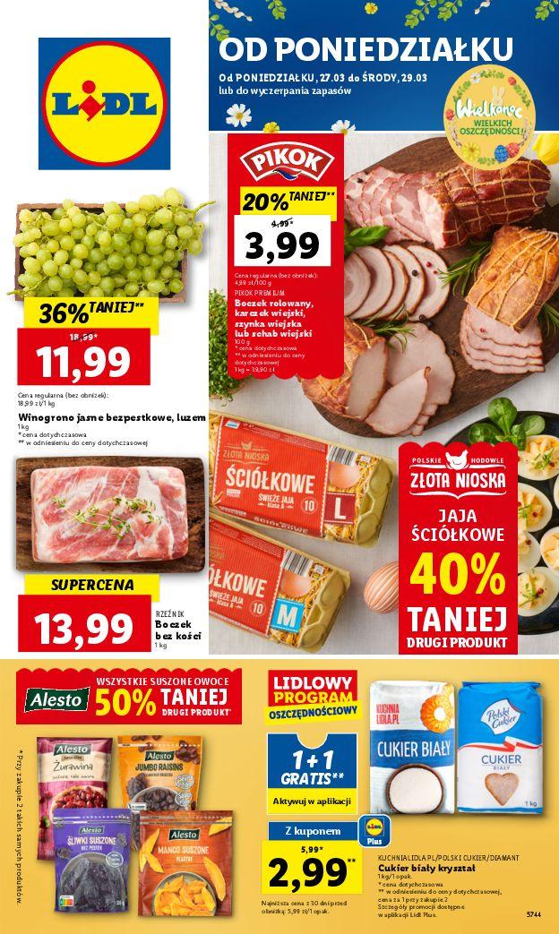 Gazetka promocyjna Lidl str. 1