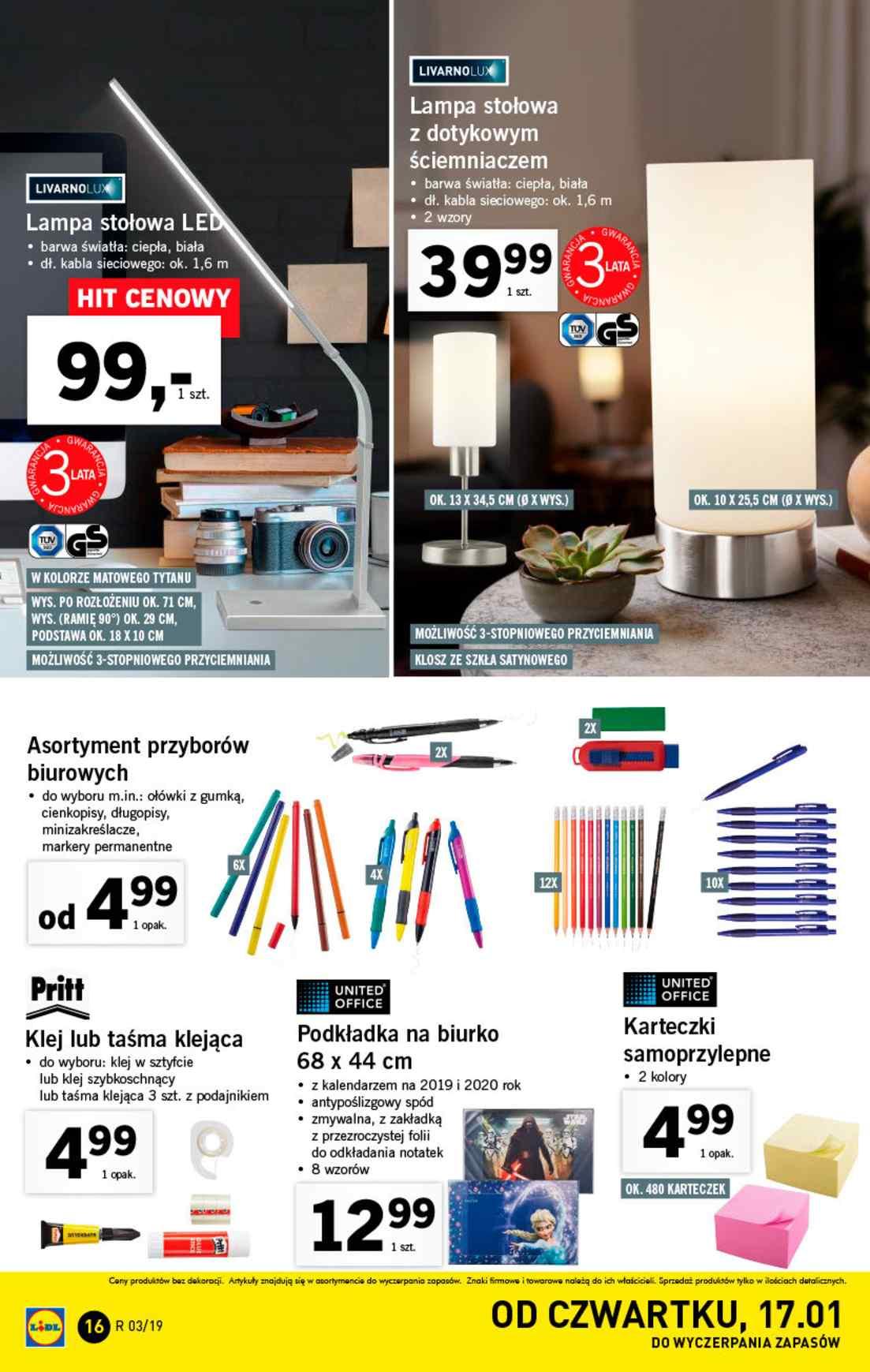 Gazetka promocyjna Lidl str. 16