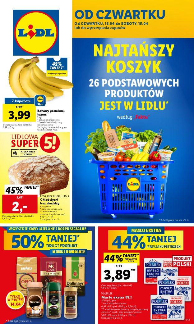 Gazetka promocyjna Lidl str. 1