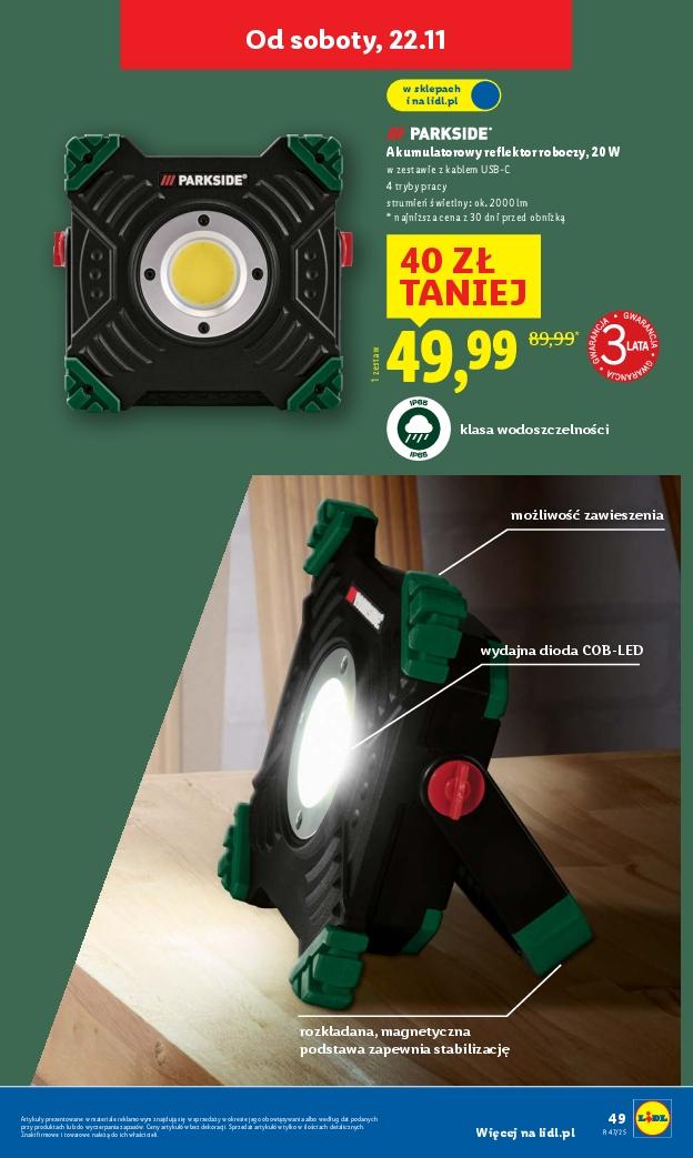 Gazetka promocyjna Lidl str. 55