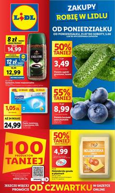 Lidl od poniedziałku