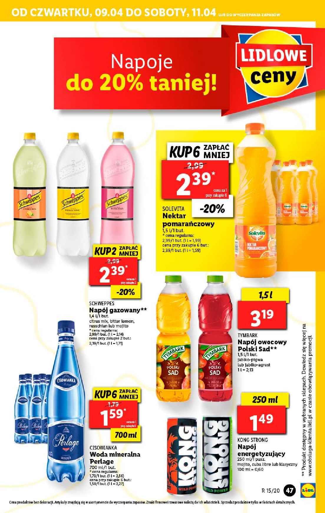 Gazetka promocyjna Lidl str. 47