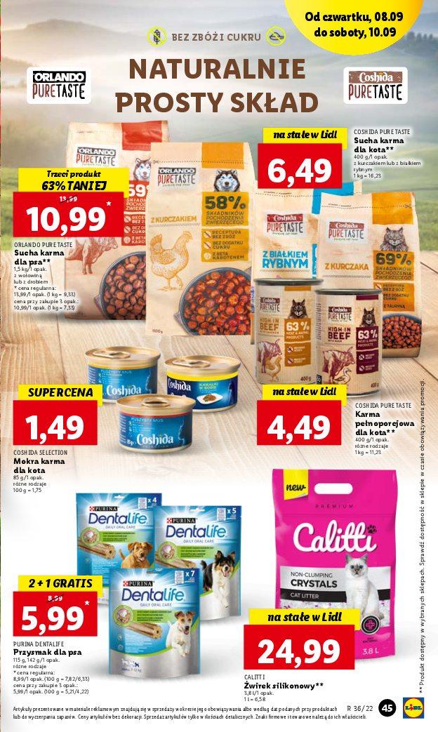 Gazetka promocyjna Lidl str. 45