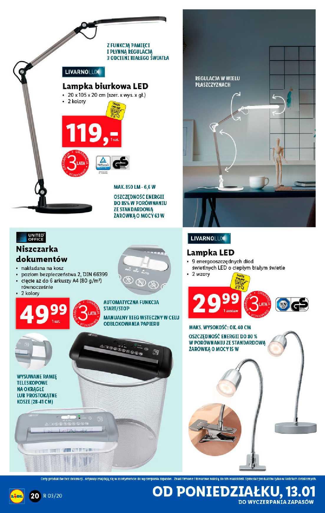 Gazetka promocyjna Lidl str. 20