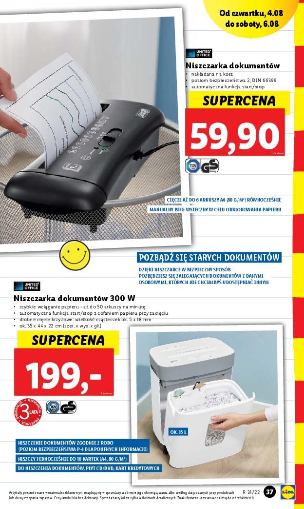 Gazetka promocyjna Lidl str. 37