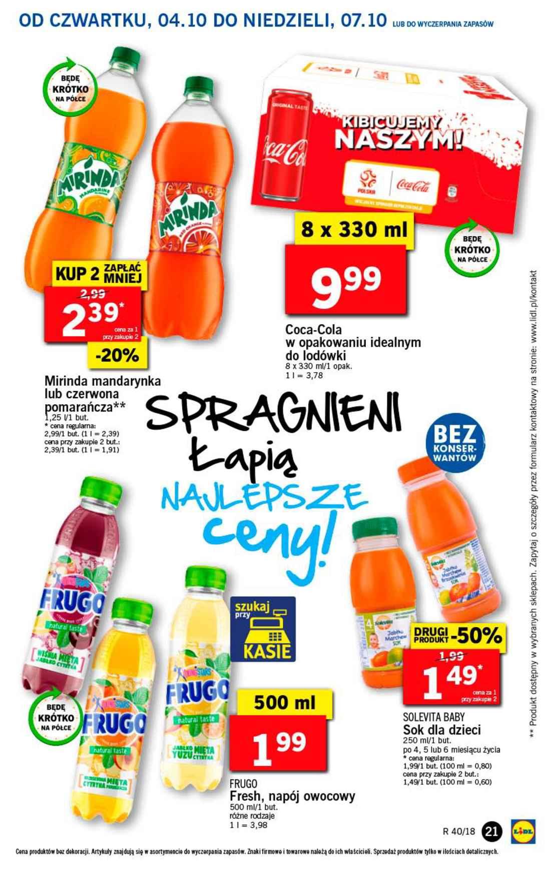 Gazetka promocyjna Lidl str. 21