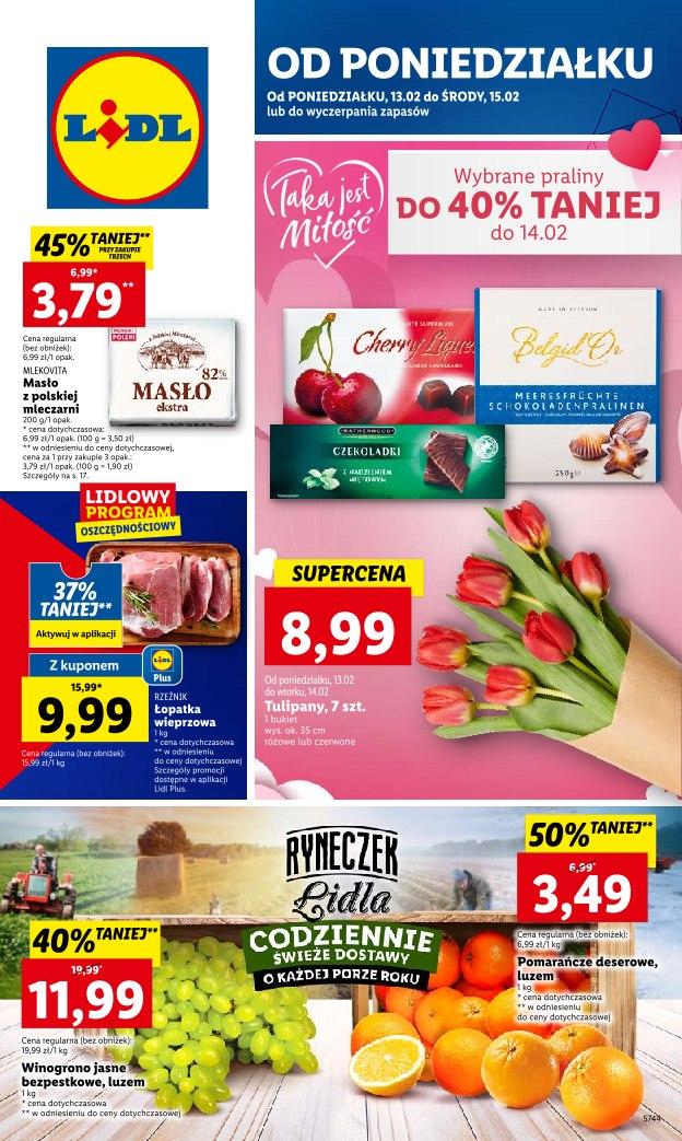 Gazetka promocyjna Lidl str. 1