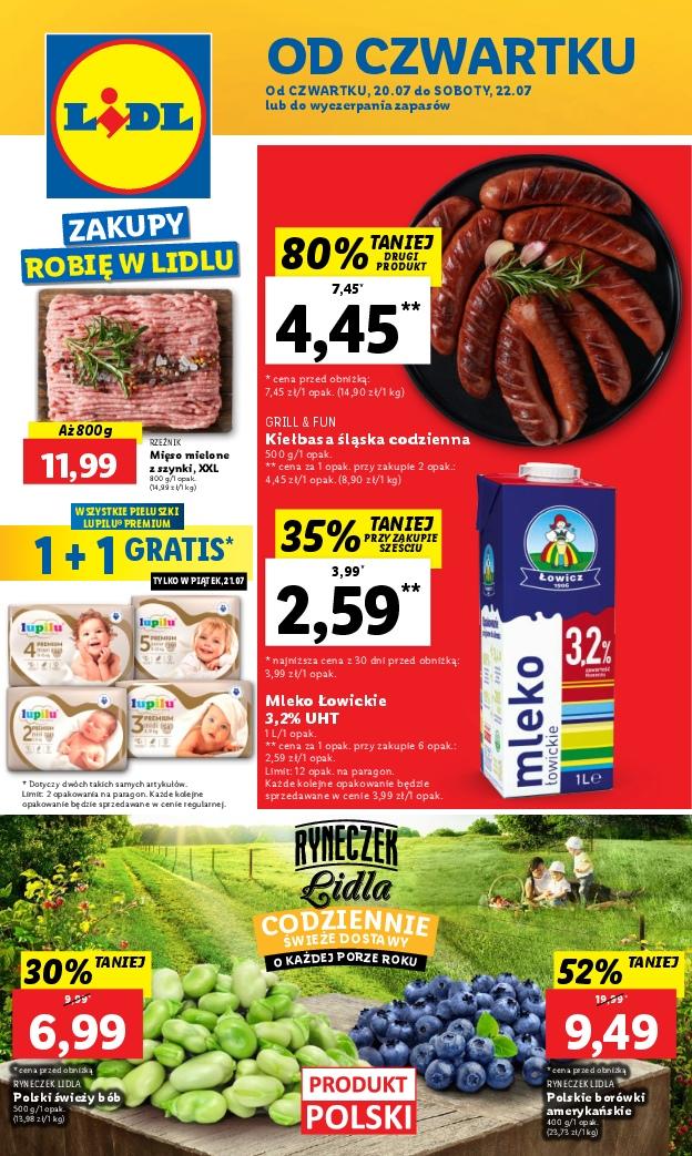 Gazetka promocyjna Lidl str. 1