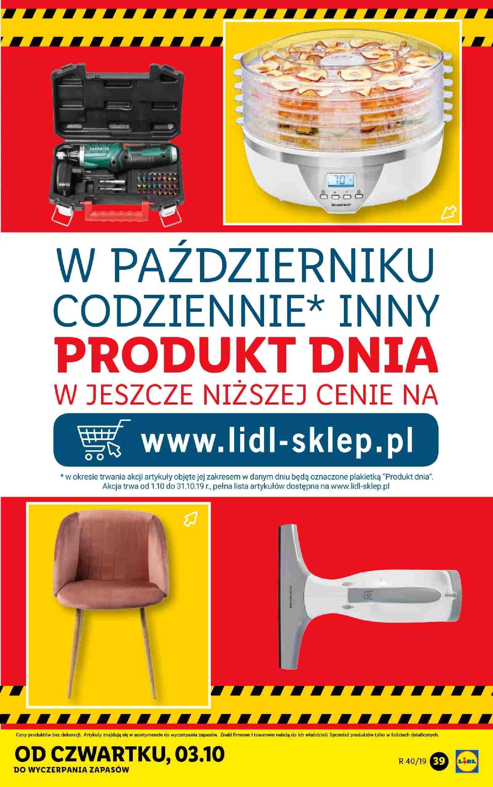 Gazetka promocyjna Lidl str. 39